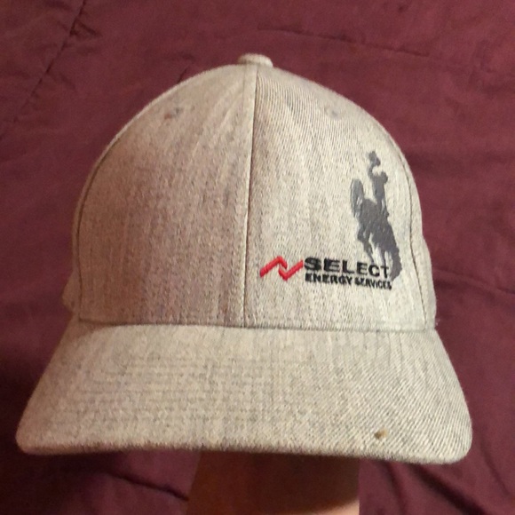 2 hats lightly worn gray and black color pallet - Picture 2 of 5